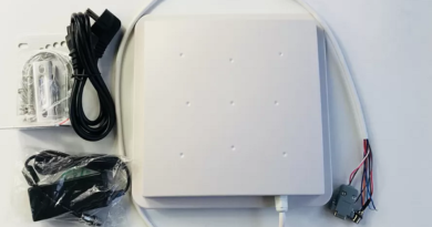 đầu đọc thẻ bãi xe thông minh