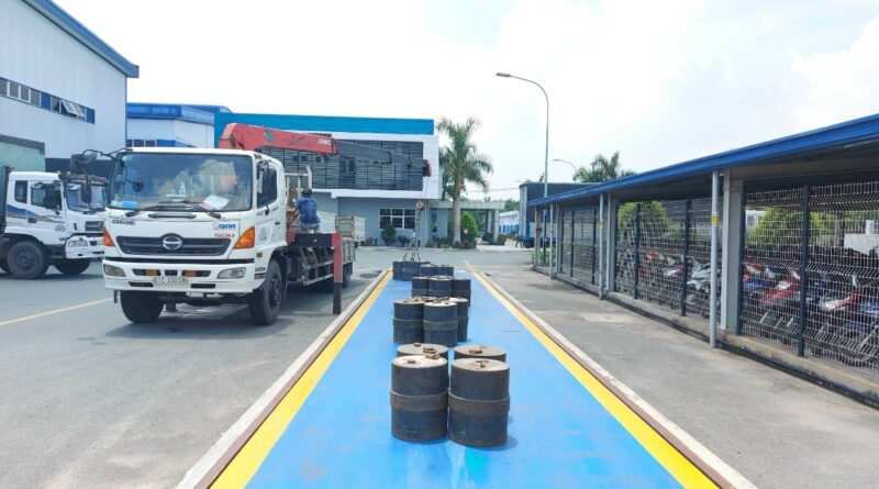 Lắp đặt trạm cân xe tải