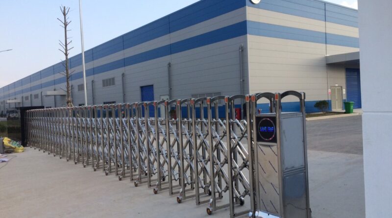 Cổng xếp tự động