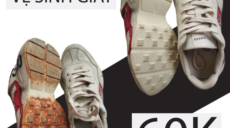 vệ sinh giày tại Thảo Điền