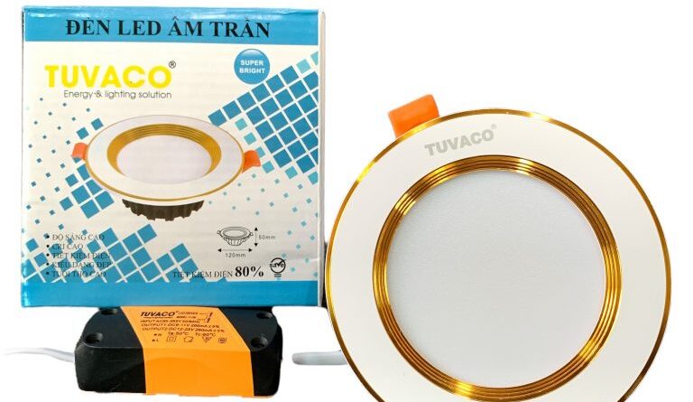 Bóng đèn led âm trần