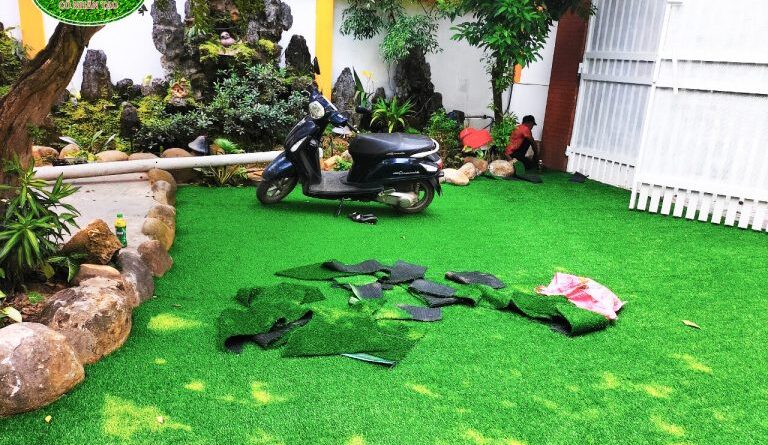 cỏ nhân tạo sân vườn