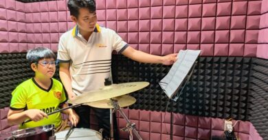 dạy trống cho trẻ em