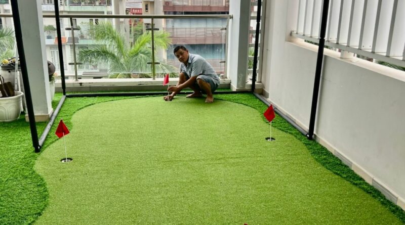 thi công cỏ nhân tạo
