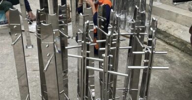 trụ lan can kính đẹp