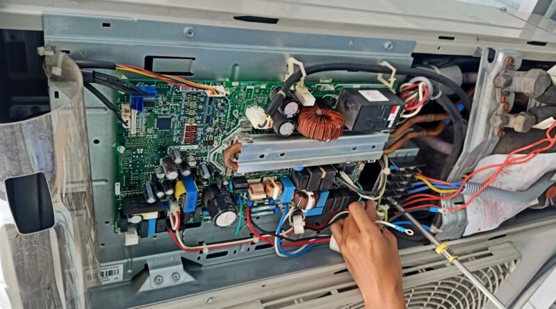 sửa bo mạch điều hòa lg