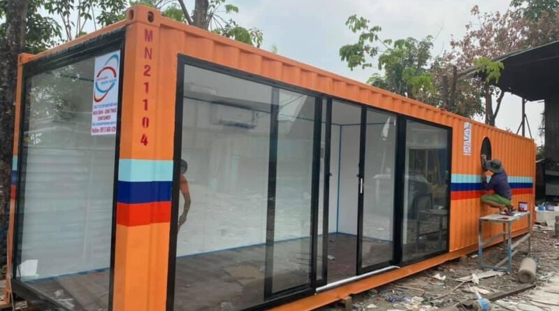 thuê container làm văn phòng