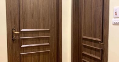 cửa nhựa giả gỗ cho phòng ngủ