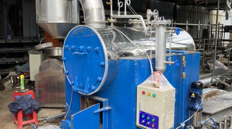 lò hơi điện nấu đậu phụ