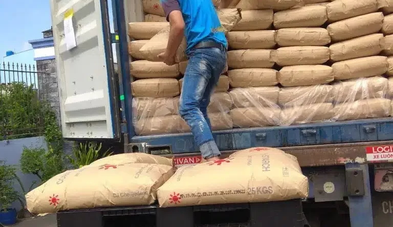 bốc xếp hàng hóa container ở TPHCM