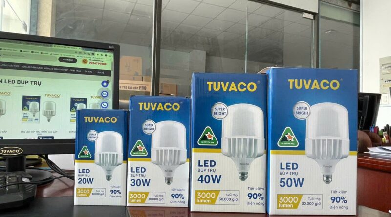 đèn bup trụ đáng tin cậy