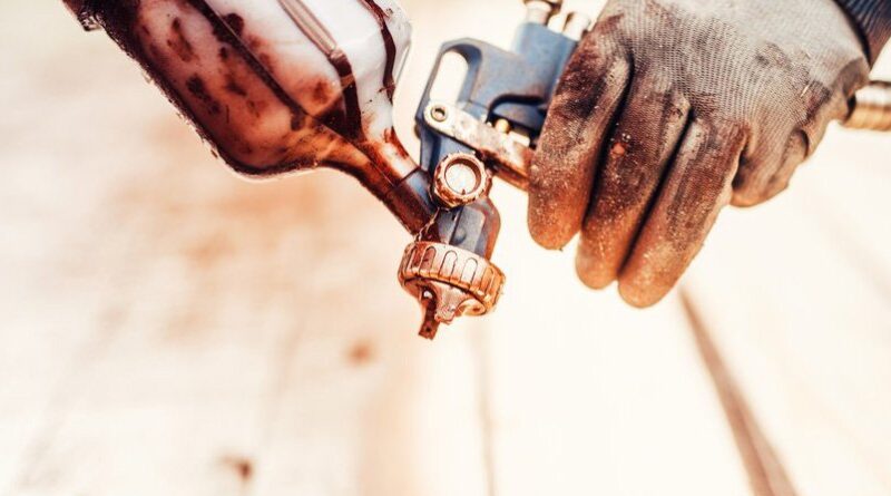 sơn pu màu cánh gián