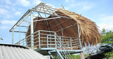 mẫu chòi lục giác