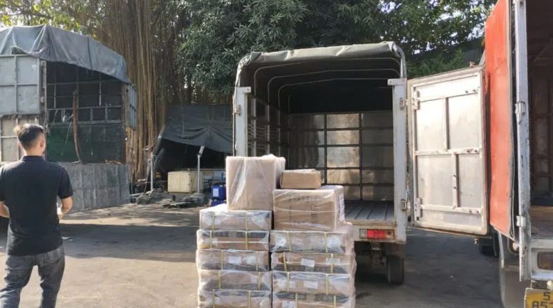 cho thuê xe chở hàng kcn Sóng Thần