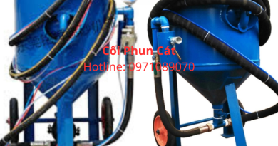 Cối phun cát 100L