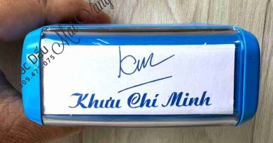 con dấu chữ ký có tên