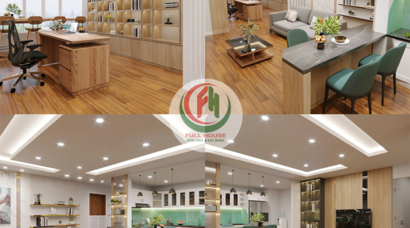 giá thi công hoàn thiện nhà phố