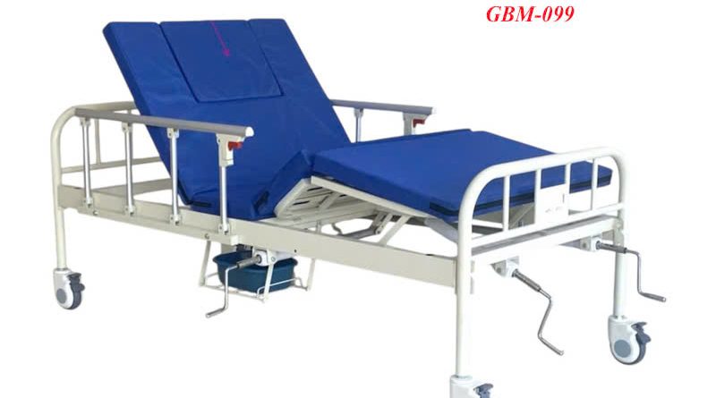 GIƯỜNG 03 TAY QUAY CÓ CHẬU GỘI ĐẦU GBM-099