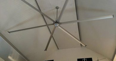 quạt trần công nghiệp cánh dài