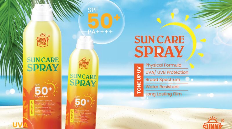 xịt chống nắng vật lý