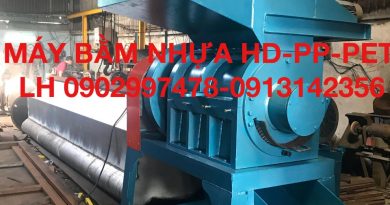 máy băm nhựa 2 trục