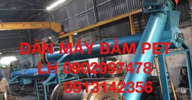 máy băm nhựa pet