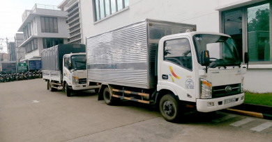xe tải giao hàng tận xưởng
