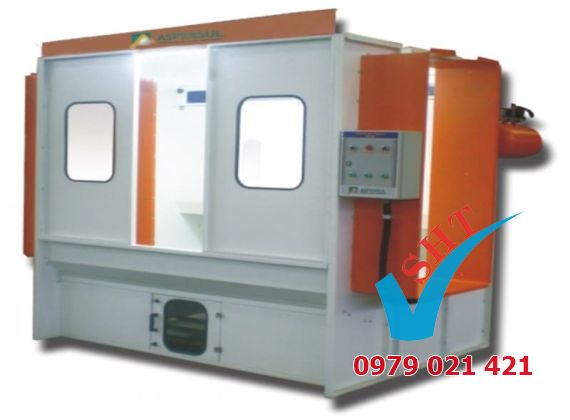 lắp đặt hệ thống sơn tĩnh điện