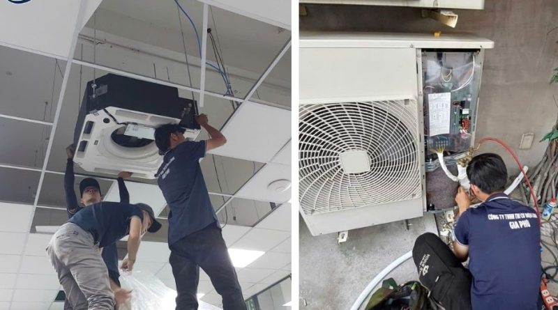 máy lạnh âm trần LG cho nhà hàng