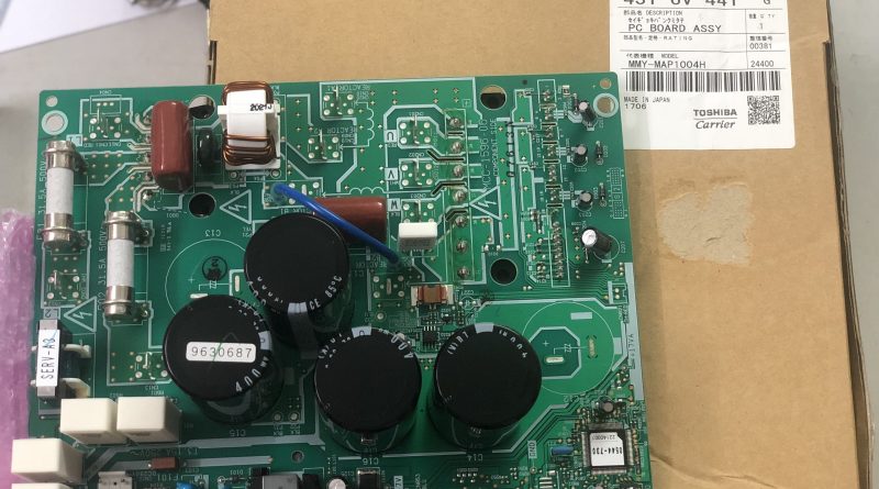 thay board mạch điều hòa multi