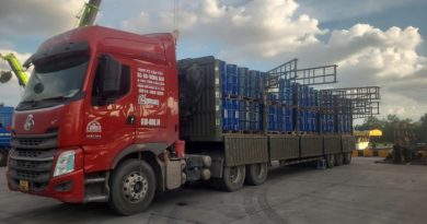 thuê xe container chở hàng