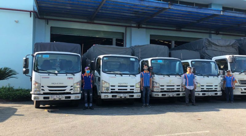 xe tải chở hàng đồng nai