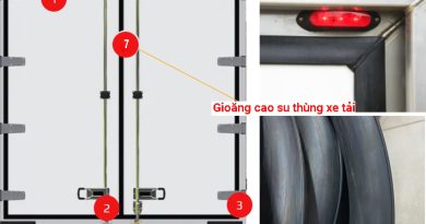Gioăng cao su chèn khe cửa xe đông lạnh