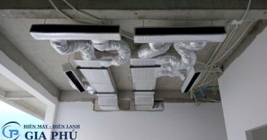 giá điều hòa âm trần nối ống gió