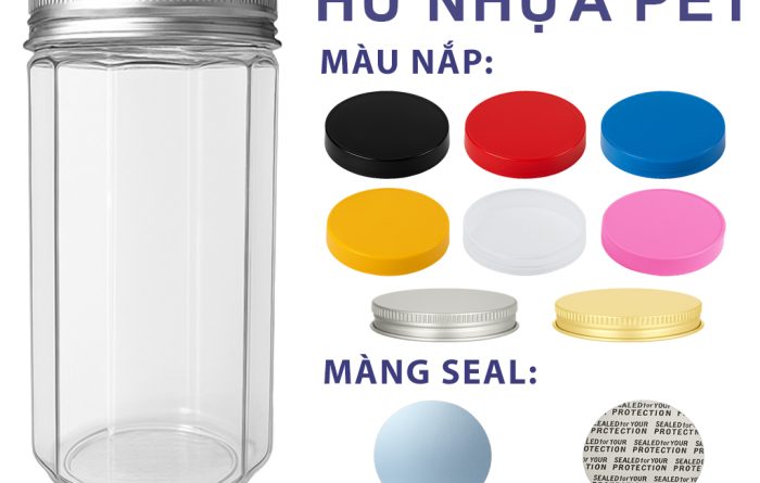 Hũ PET cao cấp chứa gia vị