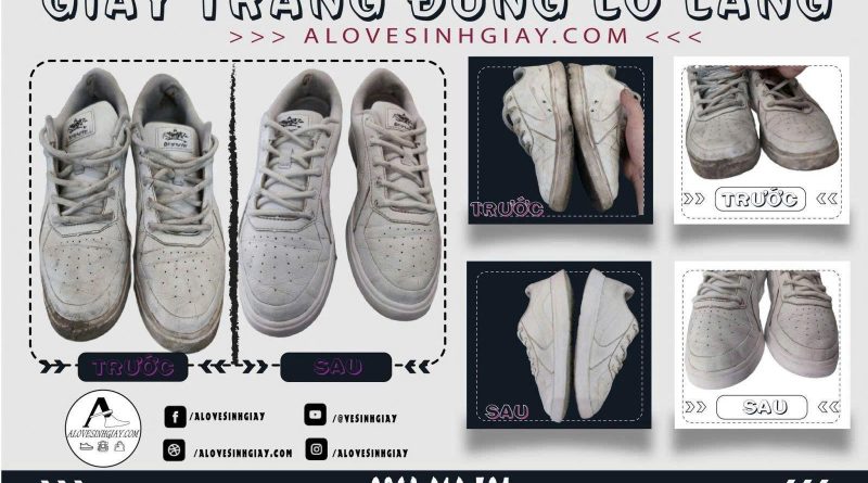 vệ sinh giày phường Hòa Hưng