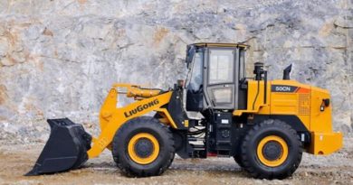 Máy xúc gầu lật