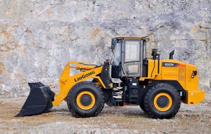 Máy xúc gầu lật