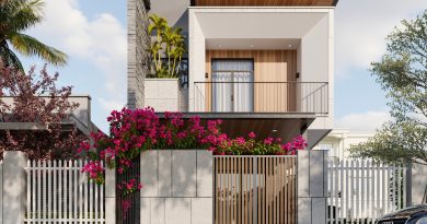 5x13m thiết kế nhà ống 2 tầng