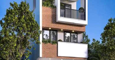 các mẫu nhà mặt tiền 5m đẹp