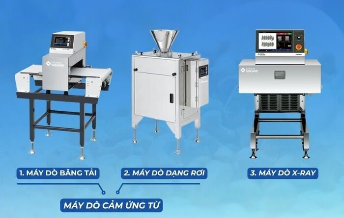 Máy dò kim loại hạt điều