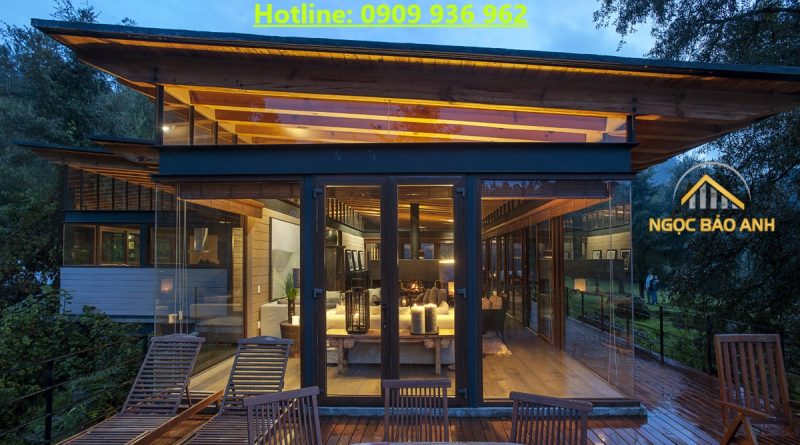 nhà khung thép đẹp tại Đồng Nai