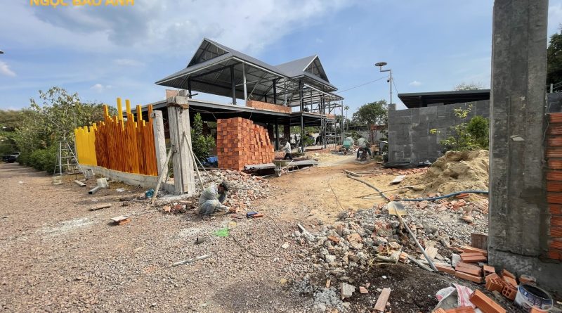 nhà thép tiền chế 2 tầng đẹp tại Lâm Đồng