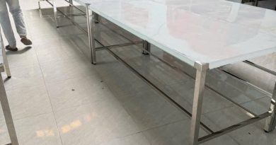 Gia công bàn thao tác inox theo yêu cầu