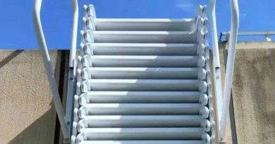 thang gấp lên gác xếp